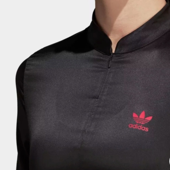 Black ADIDAS LEOFLAGE TEE DRESS Size: Medi… - Picture 4 of 8